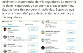ep cuenta de twitter de adriana lastra en la que denuncia un extrano crecimiento exponencial de sus
