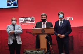 ep de izda a dcha miguel latorre jose luis escriva y carlos martinez explican el cronograma del
