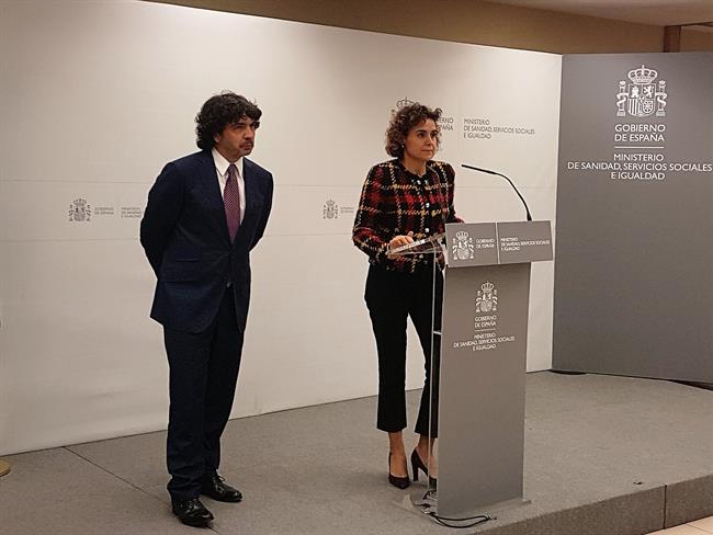 Dolors Montserrat y Mario Garcés | EUROPA PRESS ep dolors montserratmario garces