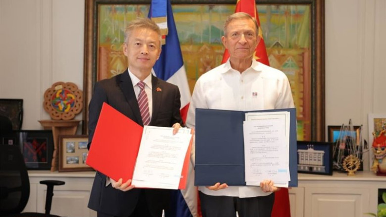 ep el embajador de china en republica dominicana chen luning y el ministro de relaciones exteriores ep el embajador de china en republica dominicana chen luning y el ministro de relaciones exteriores