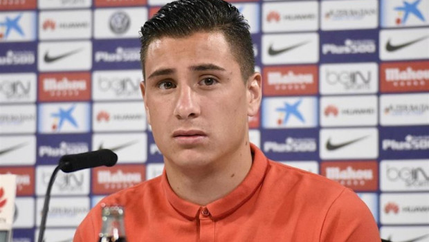 ep el jugador del atletico de madrid jose maria gimenez en rueda de prensa