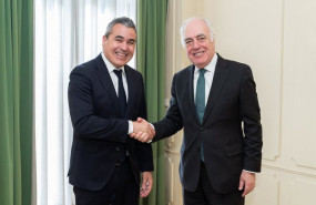 ep el presidente de anfac josep maria recasens y el director general de fundacion ibercaja jose luis