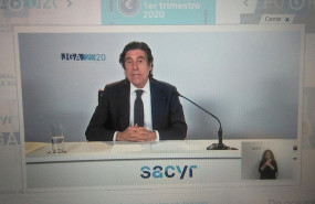 ep el presidente de sacyr manuel manrique interviene en la junta general de accionista de sacyr