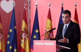 ep el secretario general del psoe y presidente del gobierno en funciones pedro sanchez durante su 20191007131909