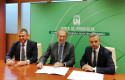 ep firma del contrato de suministro electrico con la presencia del director general de endesa en ep firma del contrato de suministro electrico con la presencia del director general de endesa en