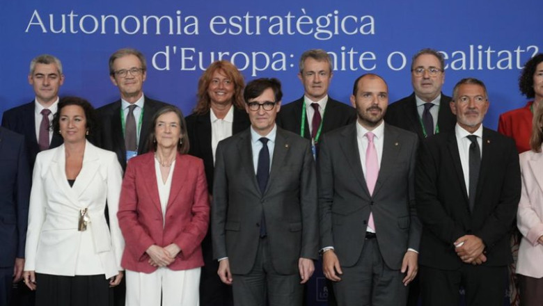 ep foto de familia durante la 41 reunio cercle deconomia que se celebra hasta el miercoles en el