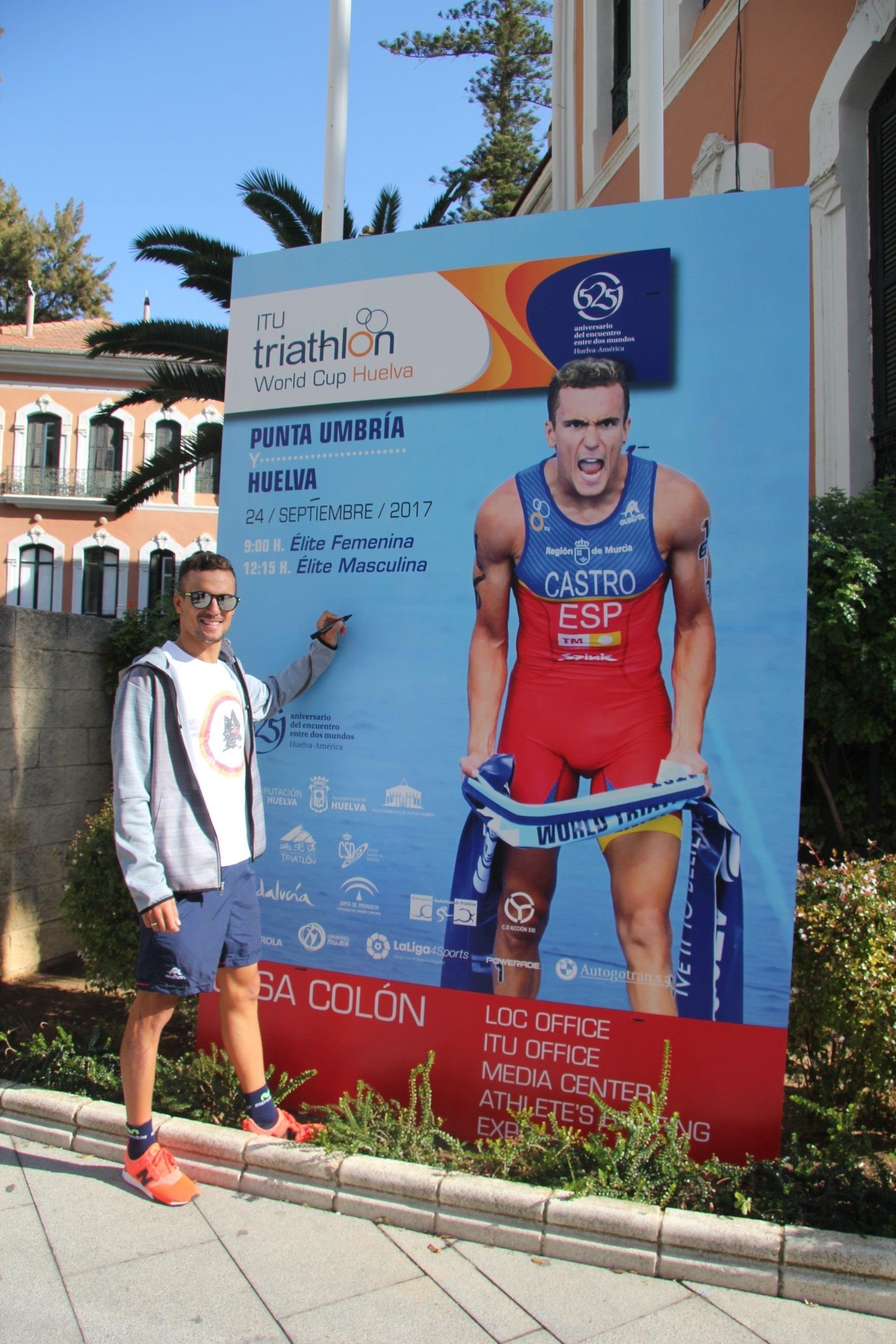 Fotografías Firma David Castro Cartel Copa Del Mundo De Triatlón Itu Huelva 2017 | AYUNTAMIENTO DE HUELVA ep fotografias firma david castro cartel copamundotriatlon itu huelva 2017