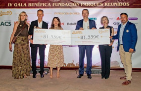 ep fundacion parques reunidos recauda 160000 euros para proyectos de investigacion medica y accion