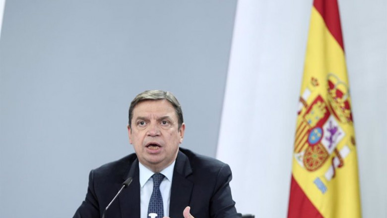 Imagen de archivo del ministro de Agricultura, Pesca y Alimentación, Luis Planas, en una rueda de prensa | EUROPA PRESS/E. Parra. POOL - Europa Press ep imagen de archivo del ministro de agricultura pesca y alimentacion luis planas en una rueda de