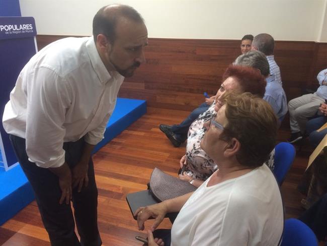 Imagen de Cabanes en su acto en Murcia | PP REGONAL ep imagencabanessu actomurcia