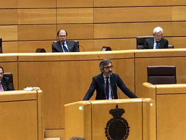 Iñaki Oyarzábal defiende la posición del PP ante el Pleno del Senado | TWITTER ep inaki oyarzabal defiendeposicionppplenosenado