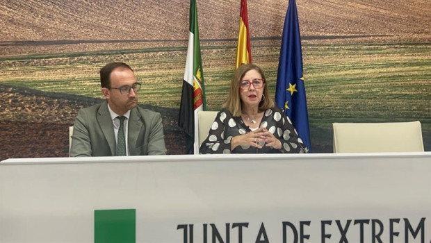 ep la consejera de agricultura ganaderia y desarrollo sostenible mercedes moran en rueda deprensa