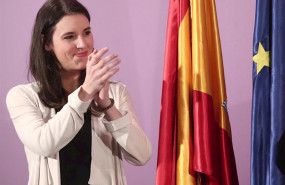 ep la ministra de igualdad irene montero durante el acto de toma de posesion de altos cargos del