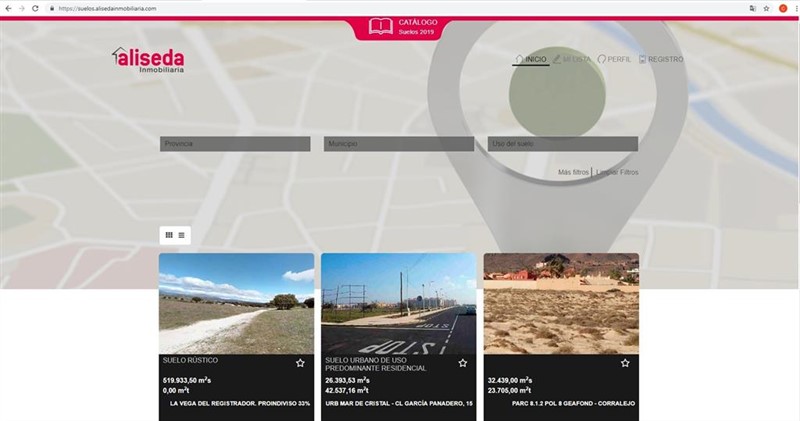 La web de suelos de Aliseda Inmobiliaria (www.Alisedasuelos.Com) | ALISEDASUELOS.COM ep la websuelosaliseda inmobiliaria wwwalisedasueloscom