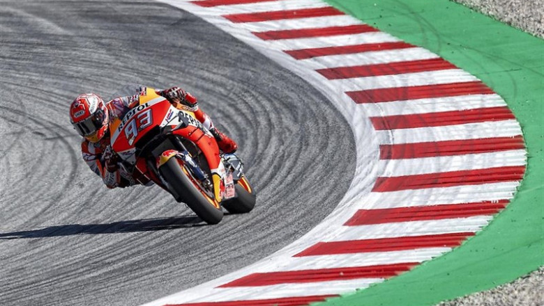 Marc Márquez durante los libres del Gran Premio de Austria 2019 | REPSOL MEDIA ep marc marquez durantelibresgran premioaustria 2019