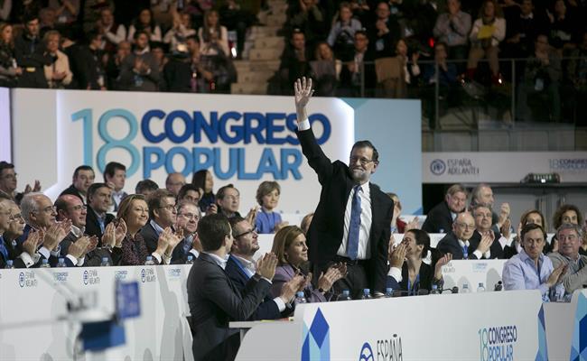 ep mariano rajoy durantediscursocongreso nacionalpp