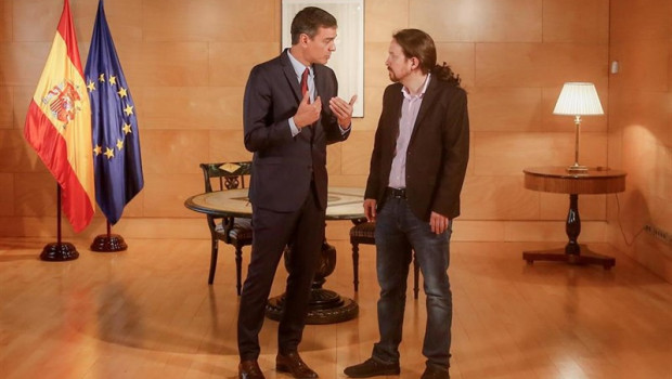ep presidentegobiernofunciones pedro sanchez 1i ysecretario generalpodemos pablo iglesias 2i