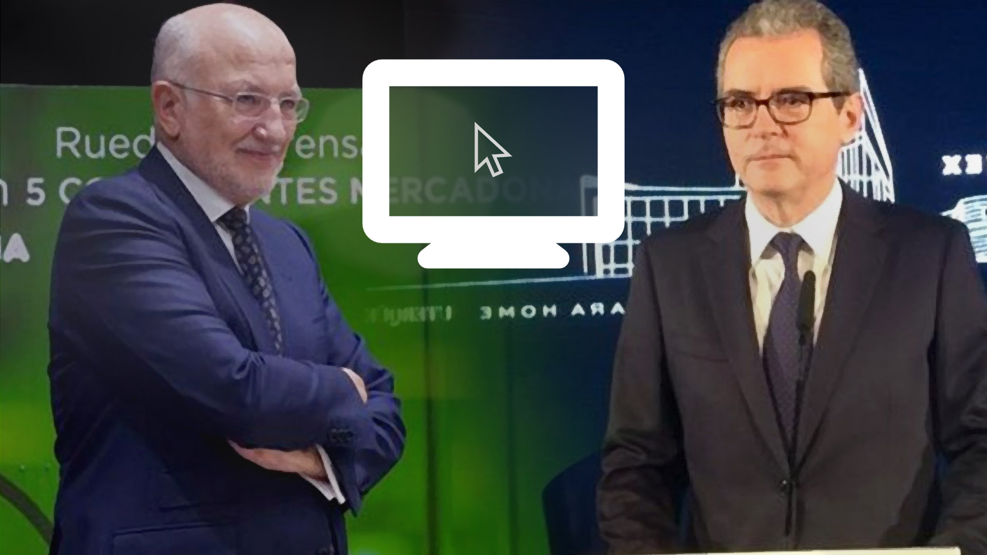 Juan Roig, presidente de Mercadona, y Pablo Isla, presidente de Inditex | Alberto Sánchez inditex vs mercadona