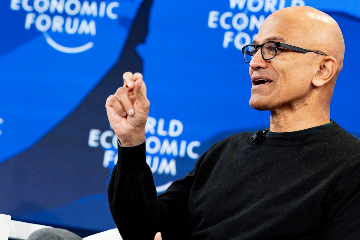satya nadella microsoft davos 2026 3