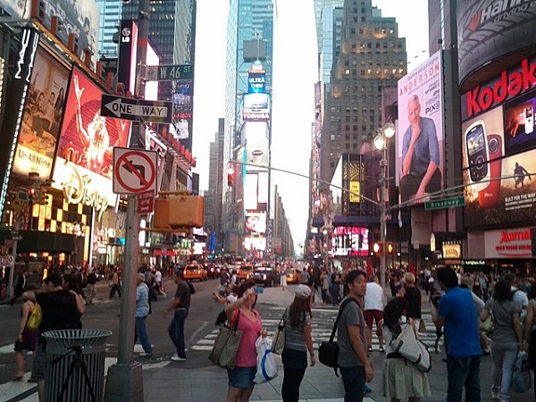 Times Square, New York, US, America