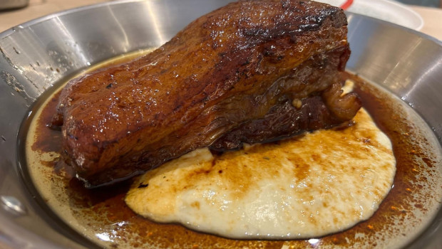 costilla de ternera laqueada abrasador mojama 1 