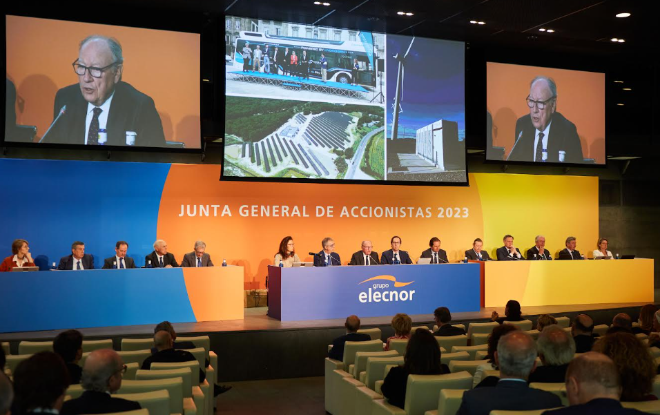 La Junta de Elecnor aprueba las cuentas de 2022 y la mejora del dividendo del 20%