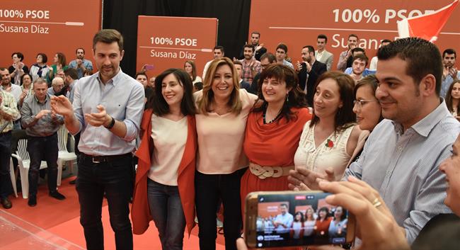 Acto de Susana Díaz en Gijón | EUROPA PRESS/100 POR 100 PSOE ep actosusana diazgijon