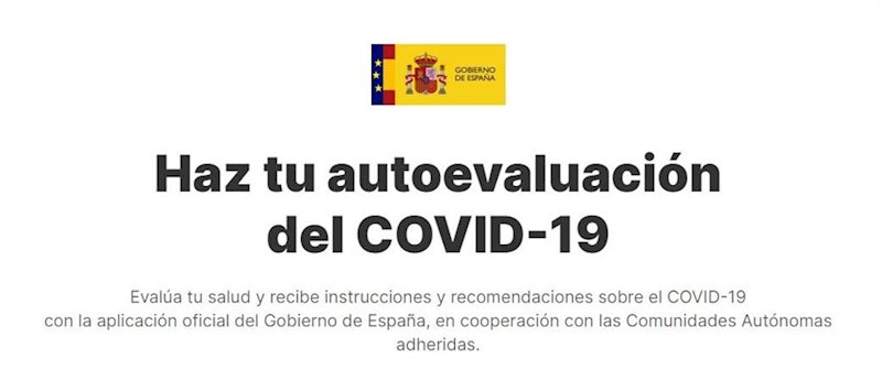 App oficial del Gobierno para el autodiagnóstico del Covid-19 | GOBIERNO DE ESPAÑA ep app oficial del gobierno para el autodiagnostico del covid-19