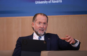 ep archivo   el presidente de abanca juan carlos escotet durante la sesion inaugural del foro de
