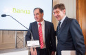ep archivo   el presidente de mapfre antonio huertas y el presidente de caixabank jose ignacio