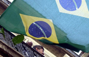 ep bandera de brasil imagen de archivo
