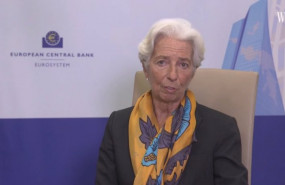 ep christine lagarde en un acto de the wall street journal