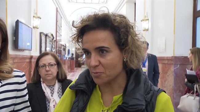 Dolors Montserrat, en los pasillos del Congreso de los Diputados | EUROPA PRESS - Archivo ep dolors montserrat enpasilloscongresolos diputados