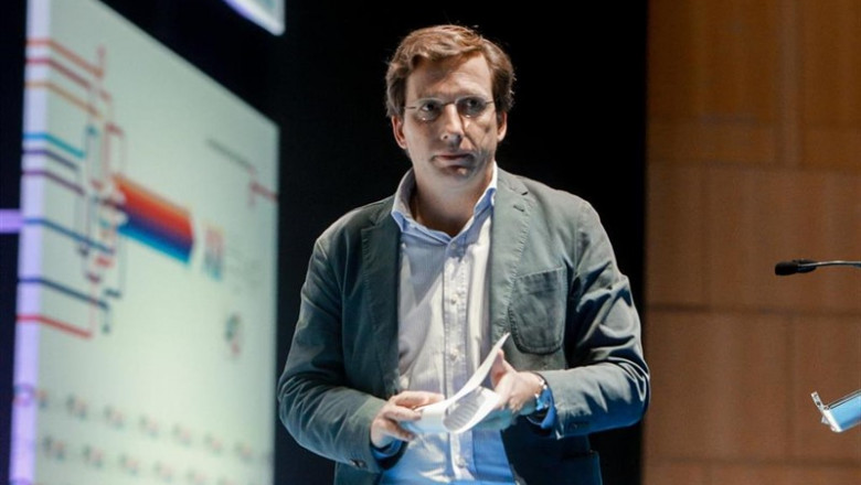El alcalde de Madrid, José Luis Martínez-Almeida, interviene en el XII Pleno de la Federación Española de Municipios y Provincias (FEMP) en Madrid a 21 de septiembre de 2019. | Ricardo Rubio - Europa Press ep el alcalde de madrid jose luis martinez-almeida interviene en el xii pleno de la federacion