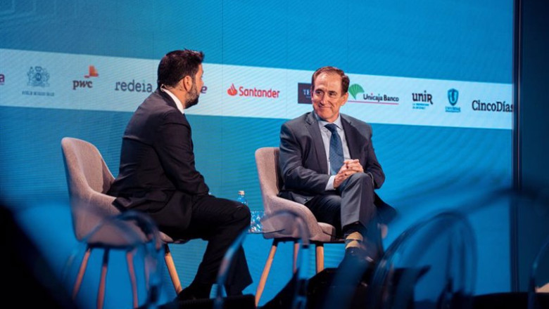 ep el presidente de mapfre antonio huertas d entrevistado por el periodista de cincodias miguel ep el presidente de mapfre antonio huertas d entrevistado por el periodista de cincodias miguel