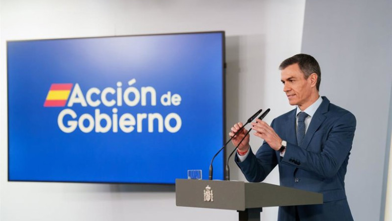 ep el presidente del gobierno pedro sanchez durante una rueda de prensa posterior al consejo de