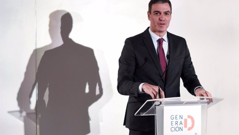 ep el presidente del gobierno pedro sanchez interviene en la inauguracion del acto de presentacion ep el presidente del gobierno pedro sanchez interviene en la inauguracion del acto de presentacion