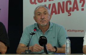 ep el secretario general de ugt pepe alvarez este viernes en ripoll girona