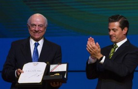 ep francisco gonzalez bbva ypresidentemexico enrique pena nieto ep francisco gonzalez bbva ypresidentemexico enrique pena nieto