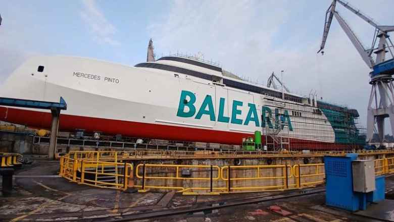 ep imagen del fast ferry mercedes pinto de baleria