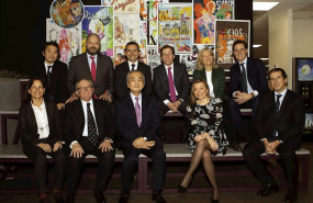 ep inauguracion de la nueva sede de everis conla presencia del alcalde de madrid jose luis