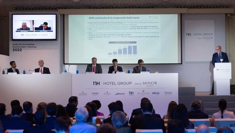 Junta General de Accionistas de NH Hotel Group | NH HOTEL GROUP ep junta general de accionistas de la hotelera nh hotel group celebrada el 30 de junio de 2022 en