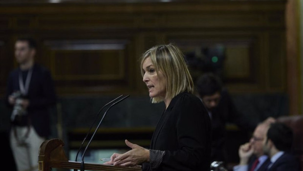 ep la diputada del pnv idoia sagastizabal interviene durante una sesion plenaria en el congreso de