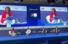 ep la exministra y presidenta de redeia beatriz corredor el presidente de indra marc murtra y el ep la exministra y presidenta de redeia beatriz corredor el presidente de indra marc murtra y el