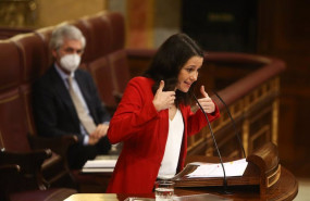 ep la lider de cs ines arrimadas interviene durante una sesion plenaria en el congreso