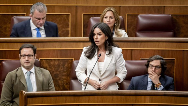 ep la portavoz de vox en el congreso pepa millan interviene durante la sesion plenaria en el