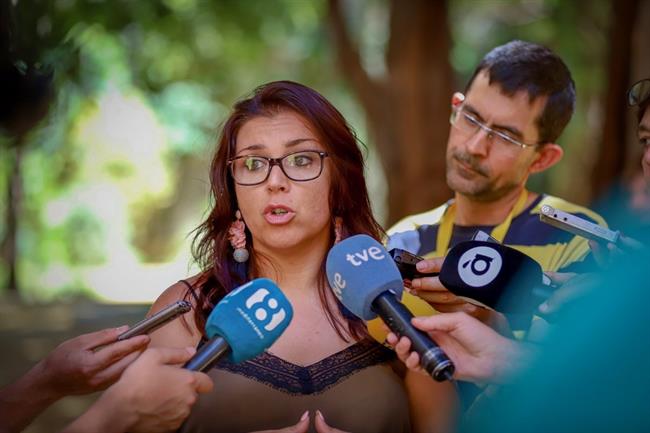 La portavoz de Cs en Les Corts, Mari Carmen Sánchez, atiende a los medios | CS COMUNIDAD VALENCIANA ep la portavozcsles corts mari carmen sanchez atiendelos medios