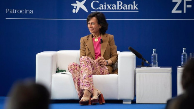 La presidenta del Banco Santander, Ana Botín, en la Reunión del Círculo de Economía | DAVID ZORRAKINO - EUROPA PRESS ep la presidenta del banco santander ana botin en la reunion del circulo de economia