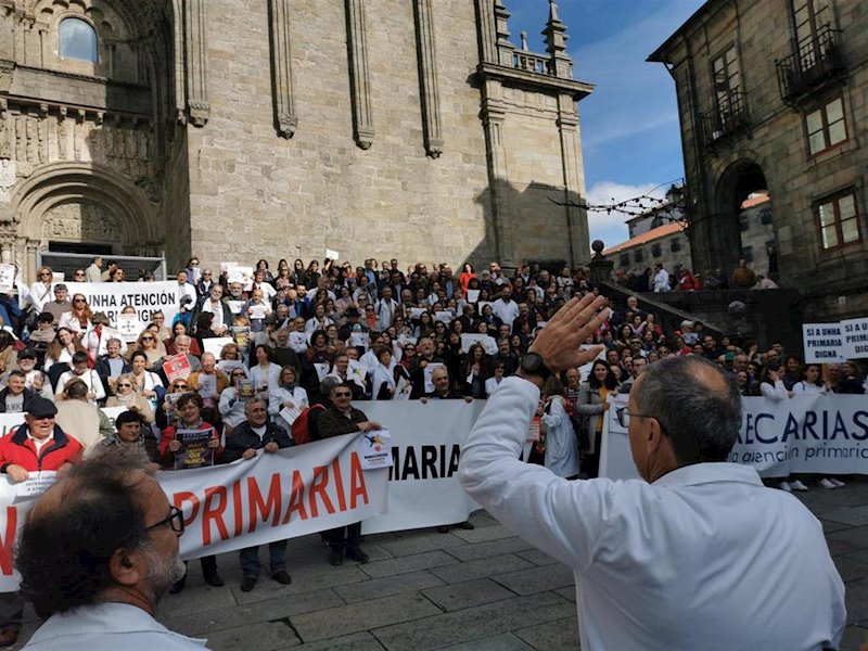 ep manifestacion de medicos de atencion primaria este sabado en santiago de compostela