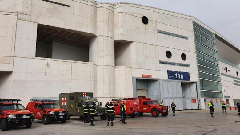 ep miembros de la ume en las instalaciones de ifema
